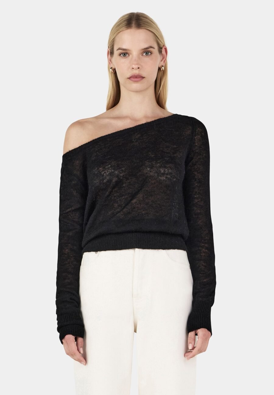 Emmy Knit Top Black