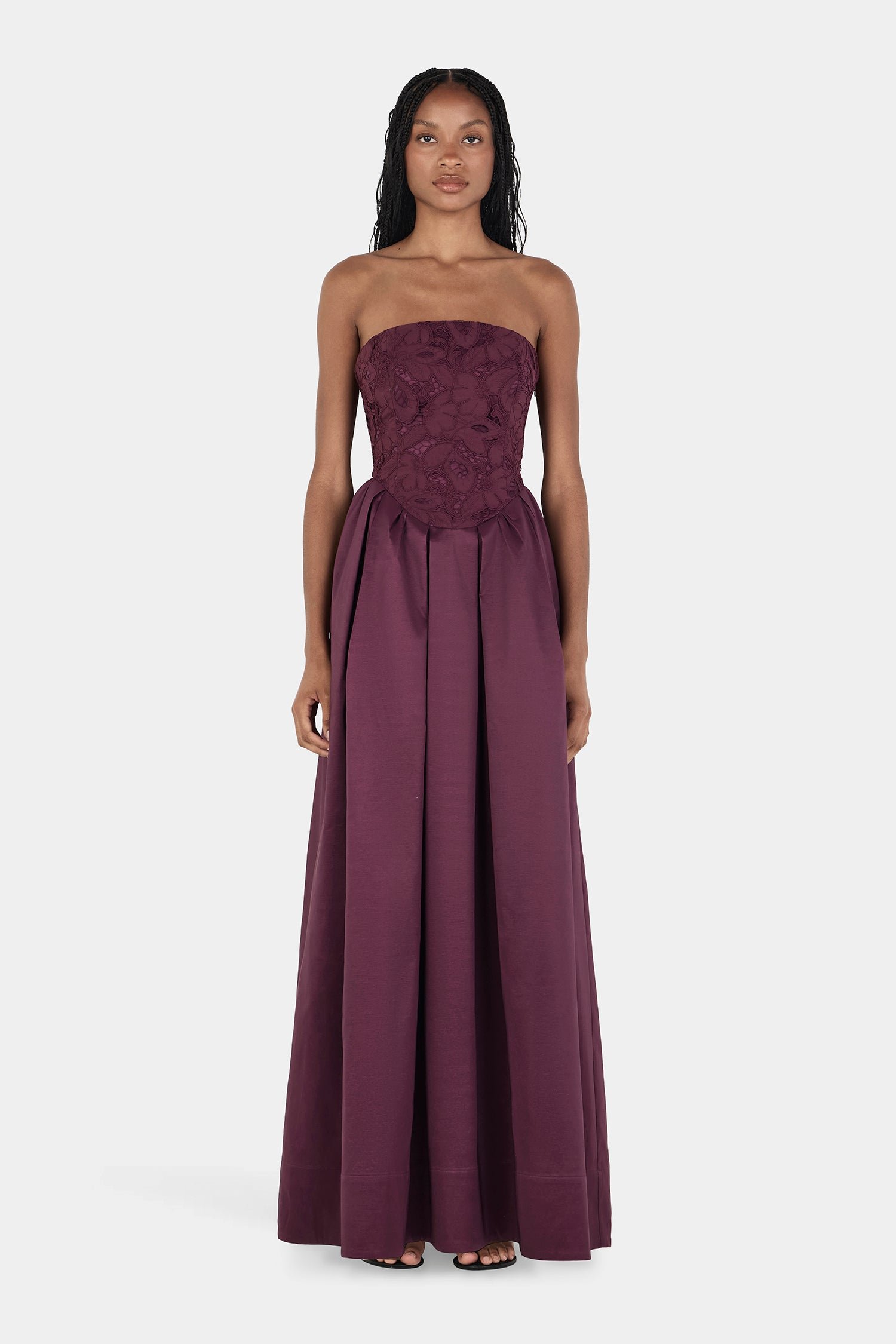 Portia Maxi Dress Mulberry