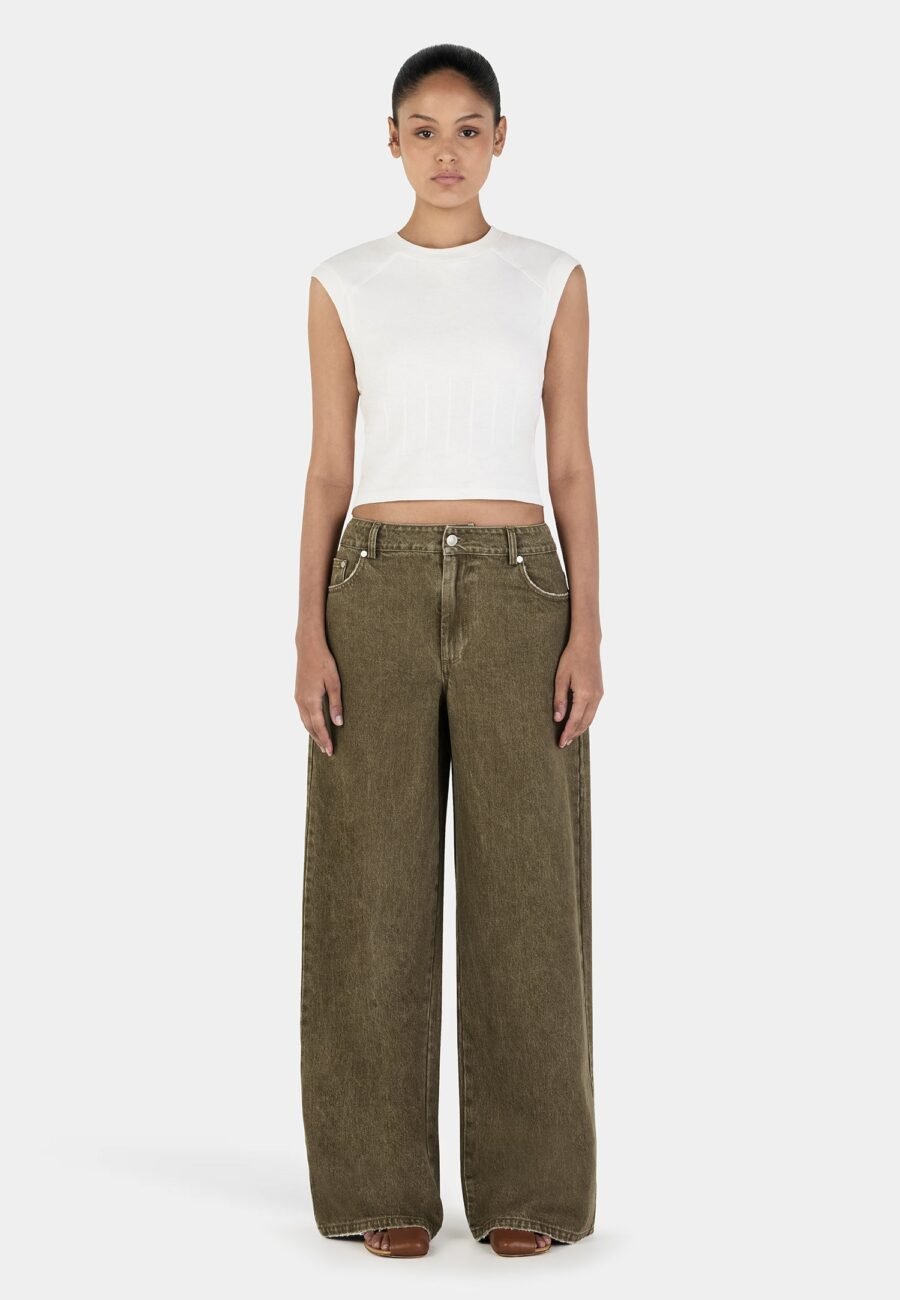 Paige Denim Jeans Khaki
