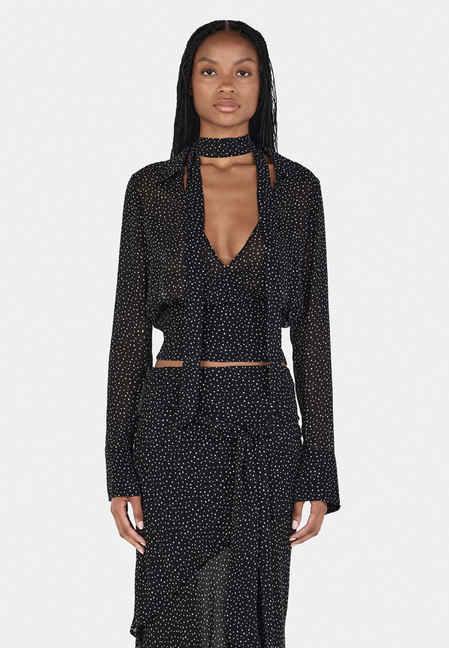 Rylan Blouse Thistlelight Spot